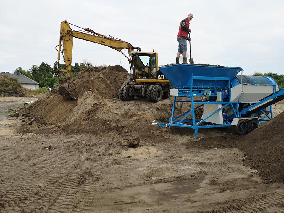 ziemia przesiewana do ogrodów