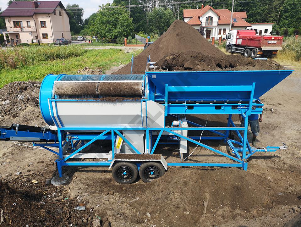 ziemia przesiewana do ogrodów